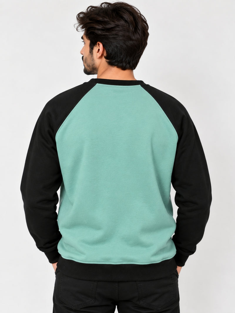 HG Signature Raglan Sweat Shirt - Shadow Green