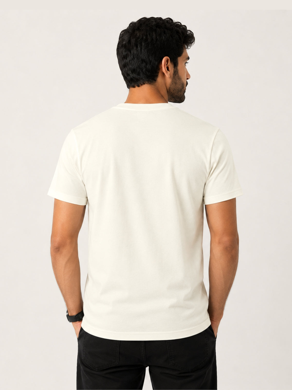Men's Signature Crest Logo Cotton Jersey T-Shirt