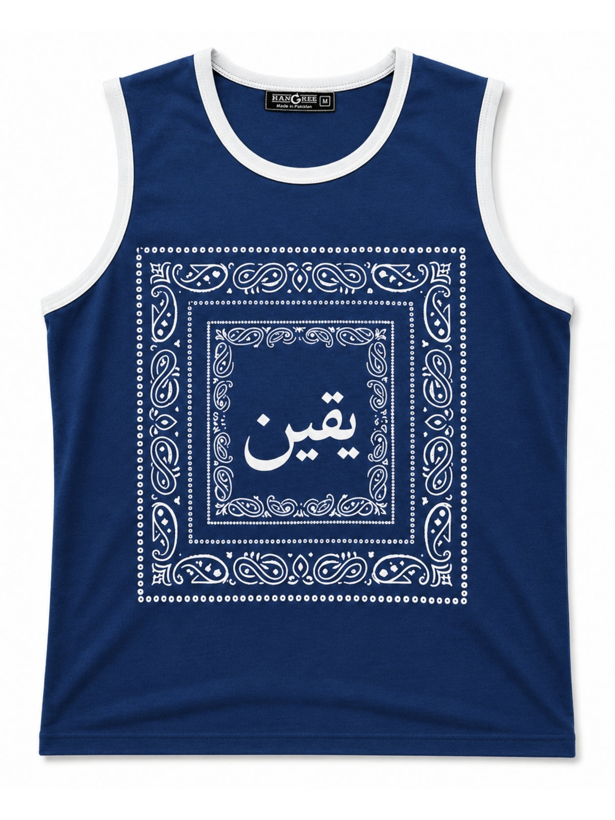 Men's Bandana Graphic Sleeveless Tank Top