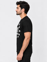 ROL Signature Printed Black Tee Shirt