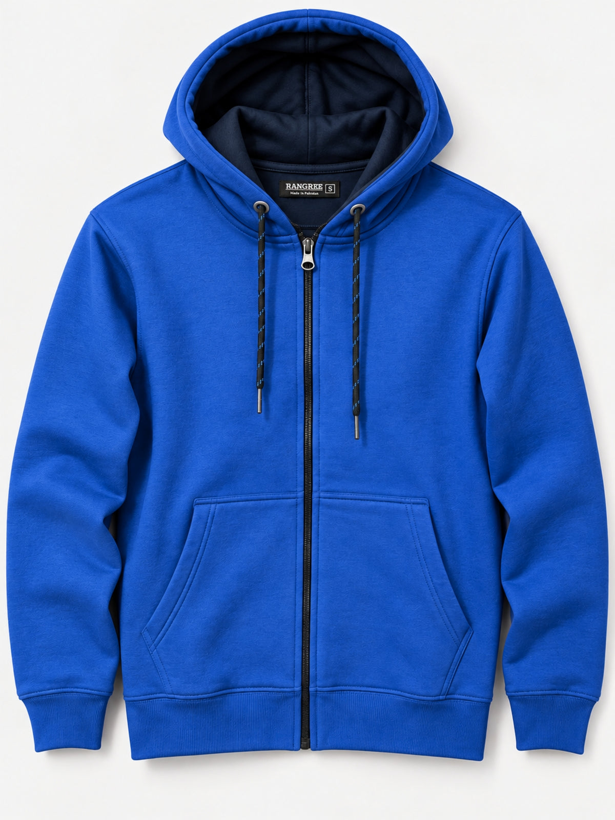Royal Fleece Zip Up Hoodie