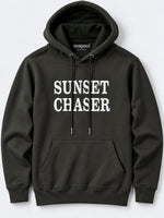 Men's "Sunset Chaser" Printed Fleece Hoodie