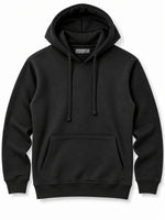 Men’s Classy Fleece Pullover Hoodie - Black