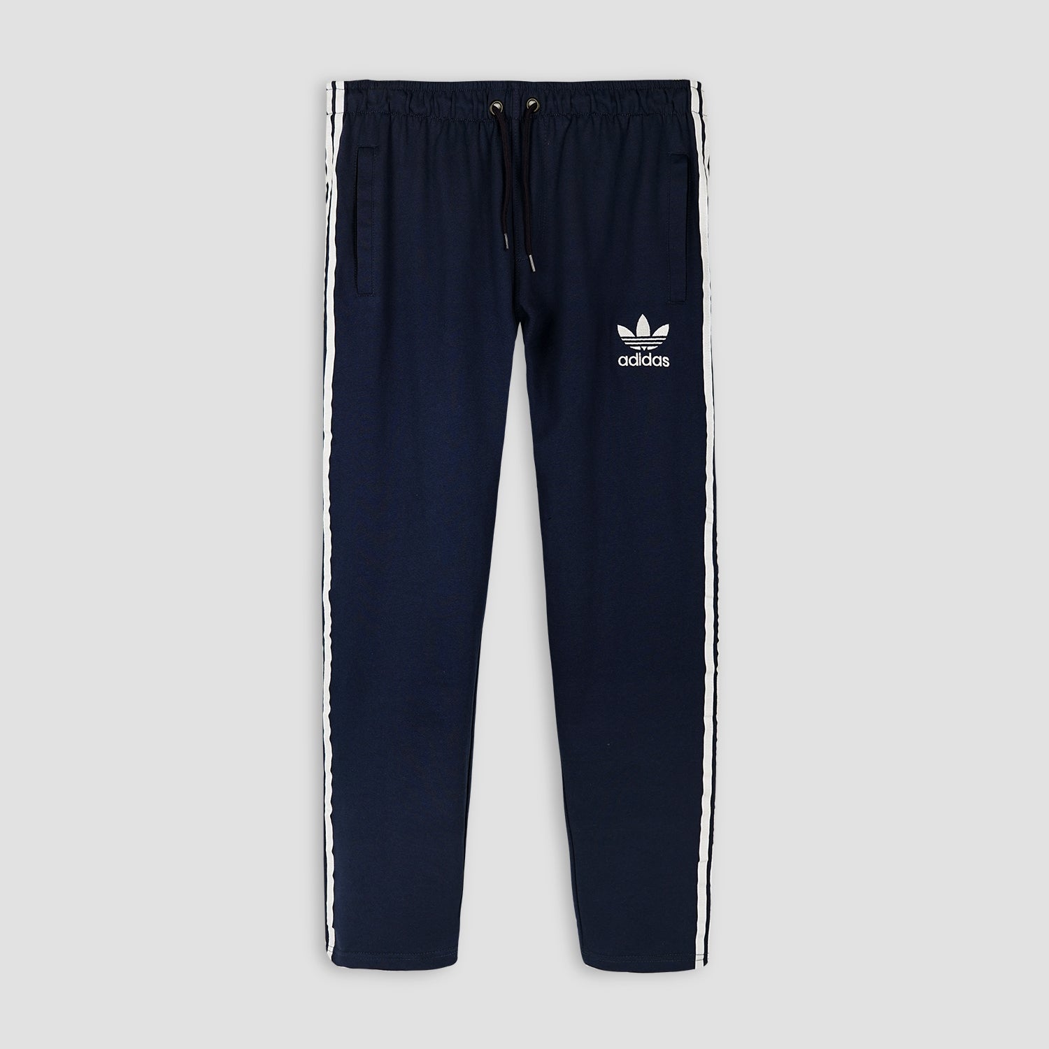 Men's Stylish & Trendy Side Sewed Stripes Trouser - Navy