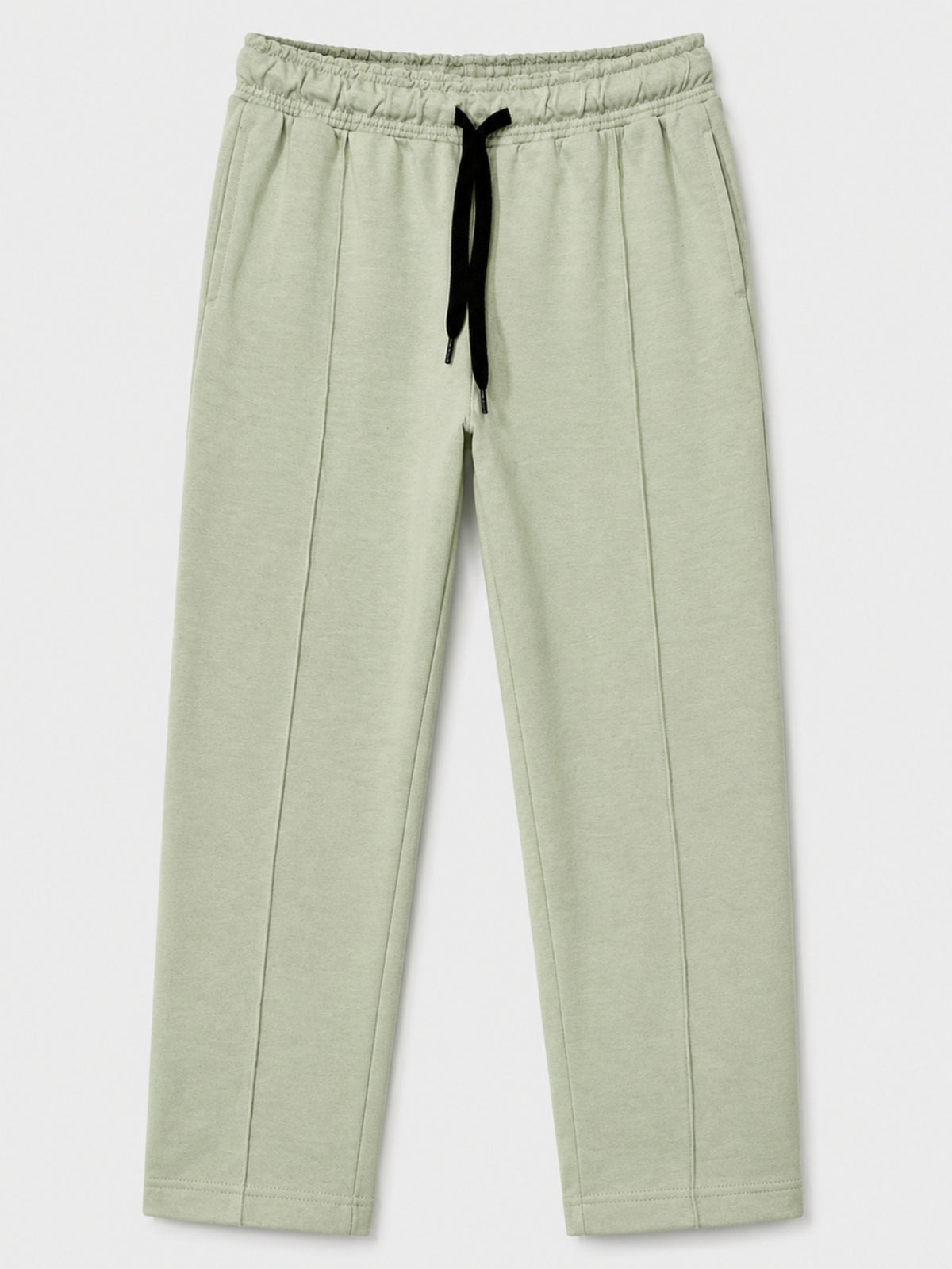 Men's Interlock Center Seam Open Bottom Trousers
