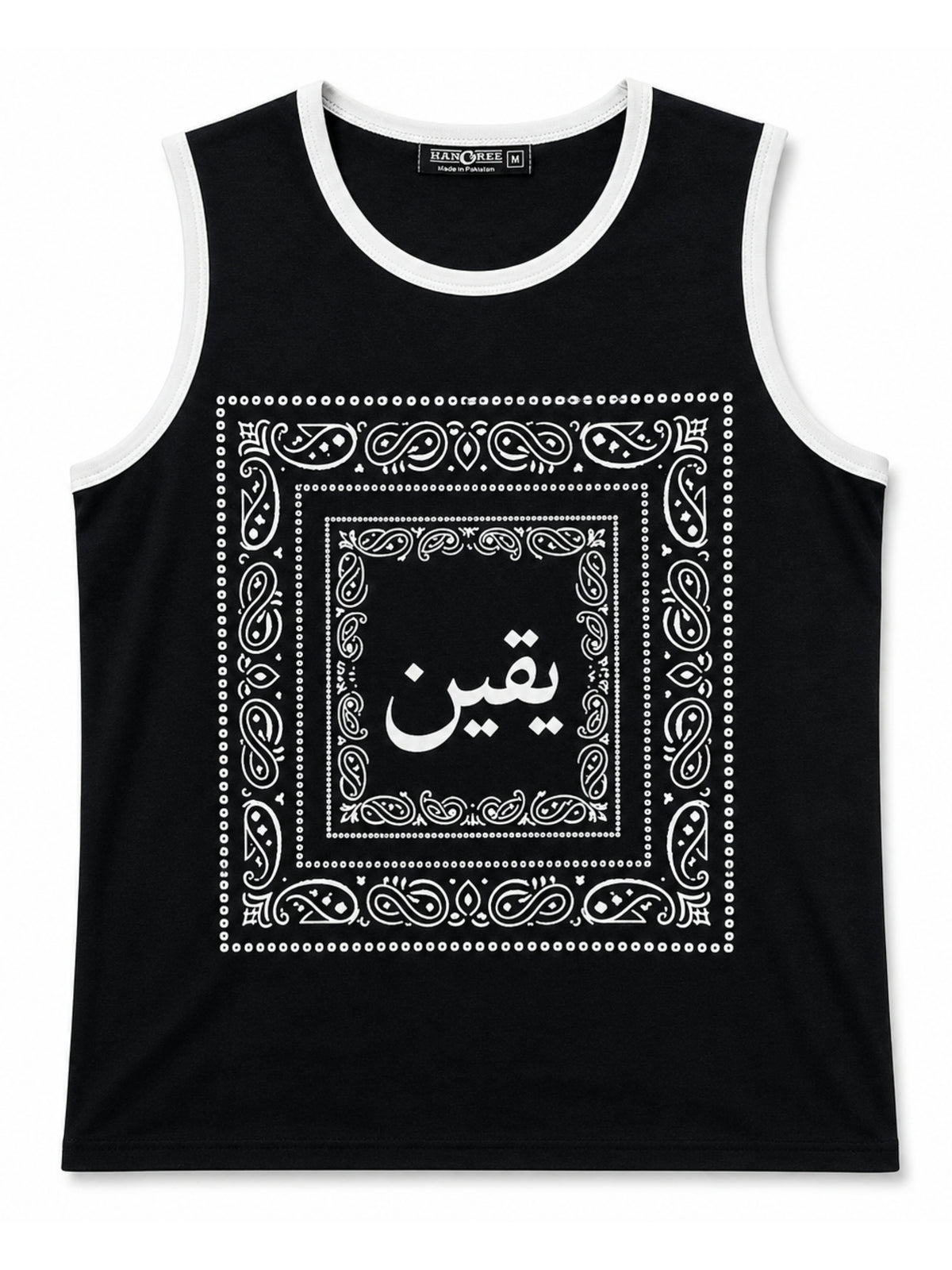 Men's Bandana Graphic Sleeveless Tank Top