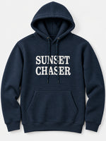 Men's "Sunset Chaser" Printed Fleece Hoodie