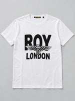 ROL SIGNATURE PRINTED WHITE TEE SHIRT