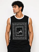 Men's Bandana Graphic Sleeveless Tank Top