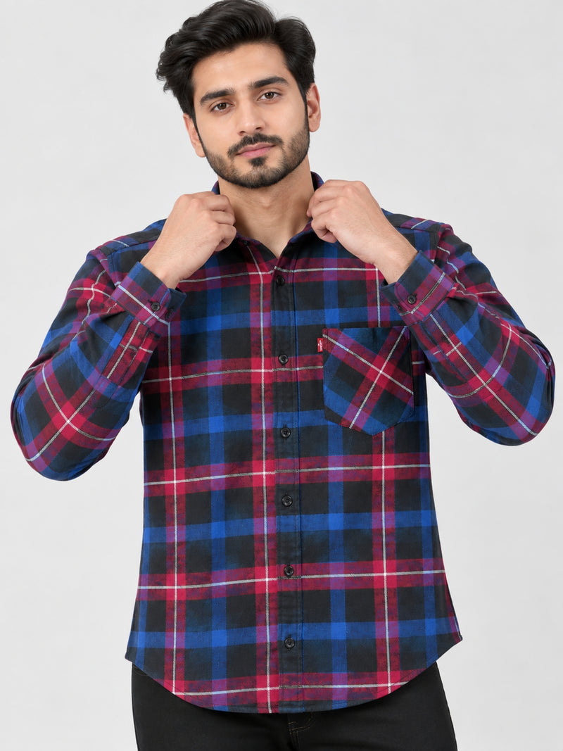 Men's Premium Check Casual Shirt