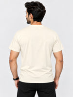 Men's Signature Emb. Round Neck Tee Shirt - Skin