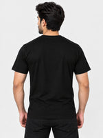 ROL Signature Printed Black Tee Shirt