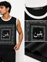Men's Bandana Graphic Sleeveless Tank Top