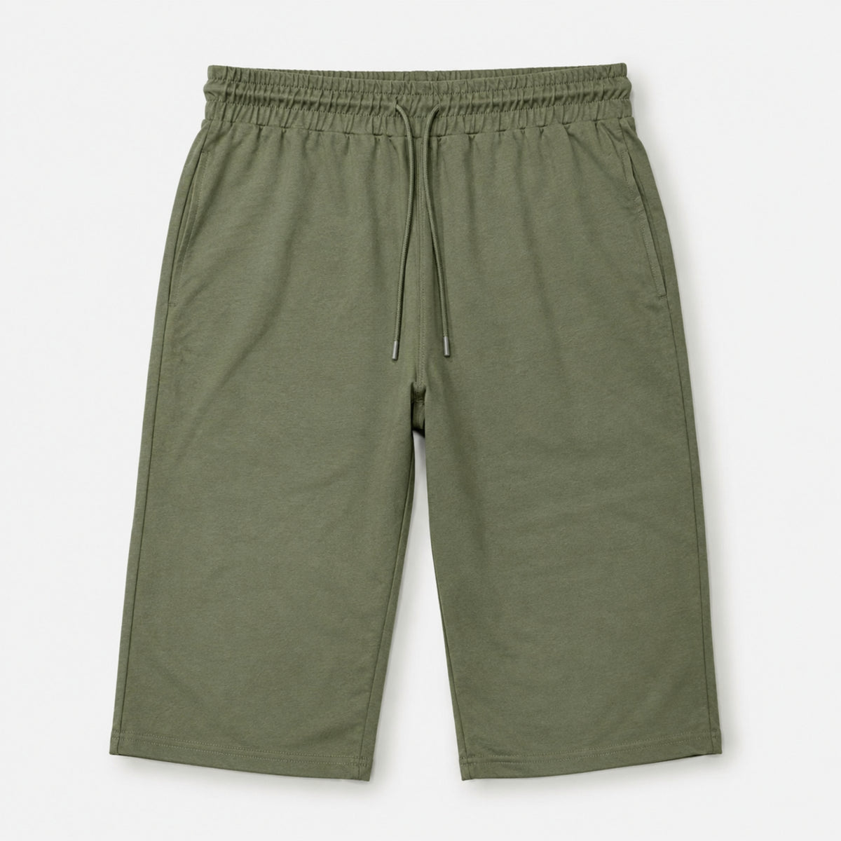 Men's Essential Cotton Jersey 3 Quarter Lounge Shorts