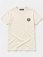 Men's Signature Emb. Round Neck Tee Shirt - Skin