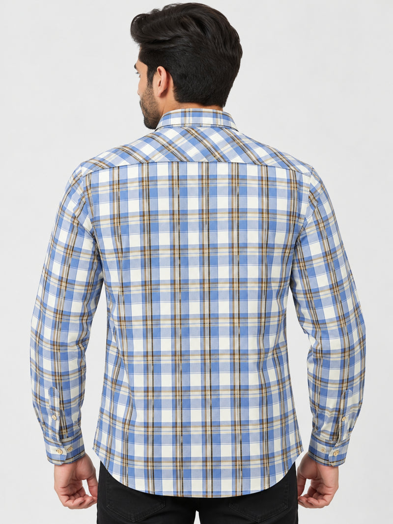 Men's Elegant Check Casual Shirt