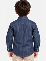 Boy's Classy Full Sleeves Winters Casual Shirt