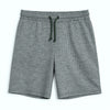 Men's Geometrical Pattern Zipper Pocket Two Quarter Shorts - Gunsmoke