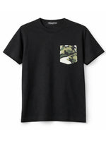 Men’s Premium Contrast Pocket T-Shirt – Black