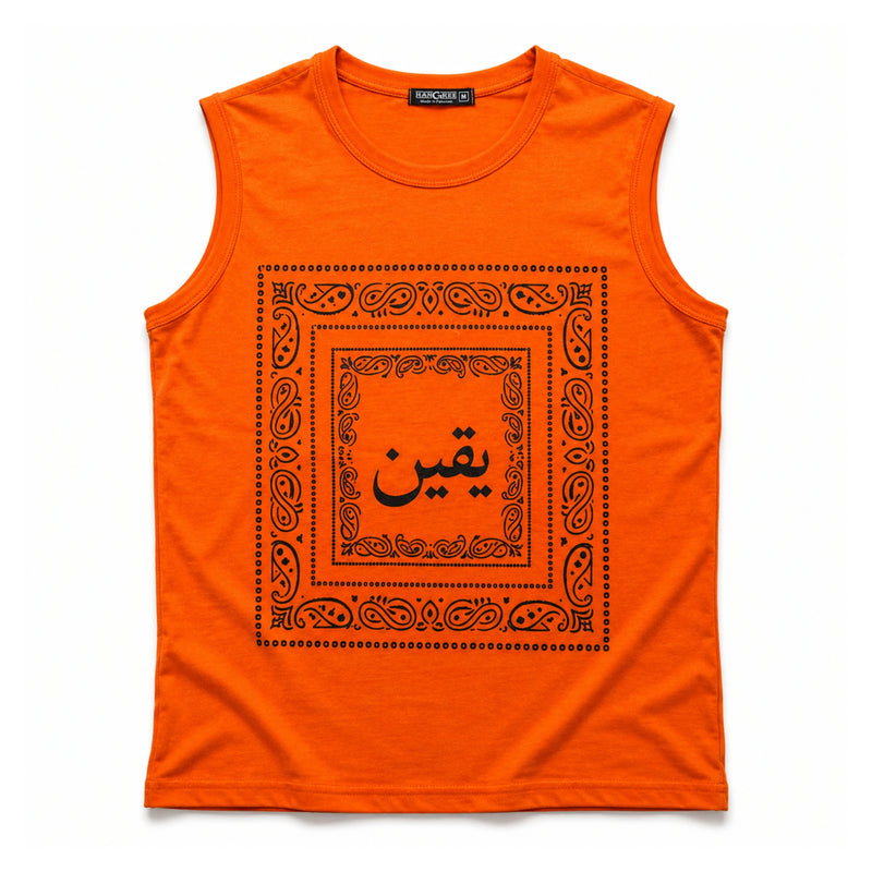 Men's Bandana Graphic Sleeveless Tank Top