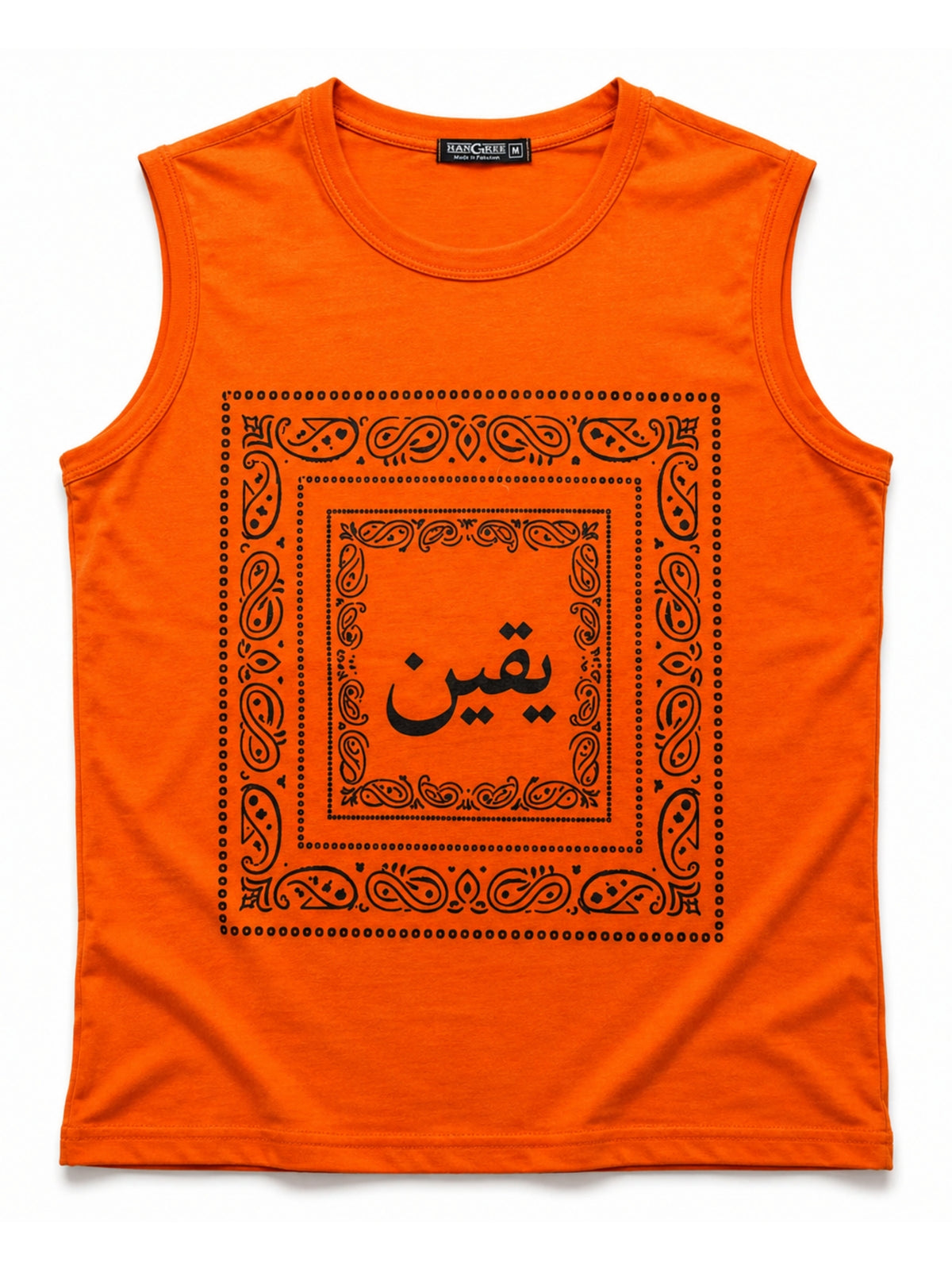Men's Bandana Graphic Sleeveless Tank Top