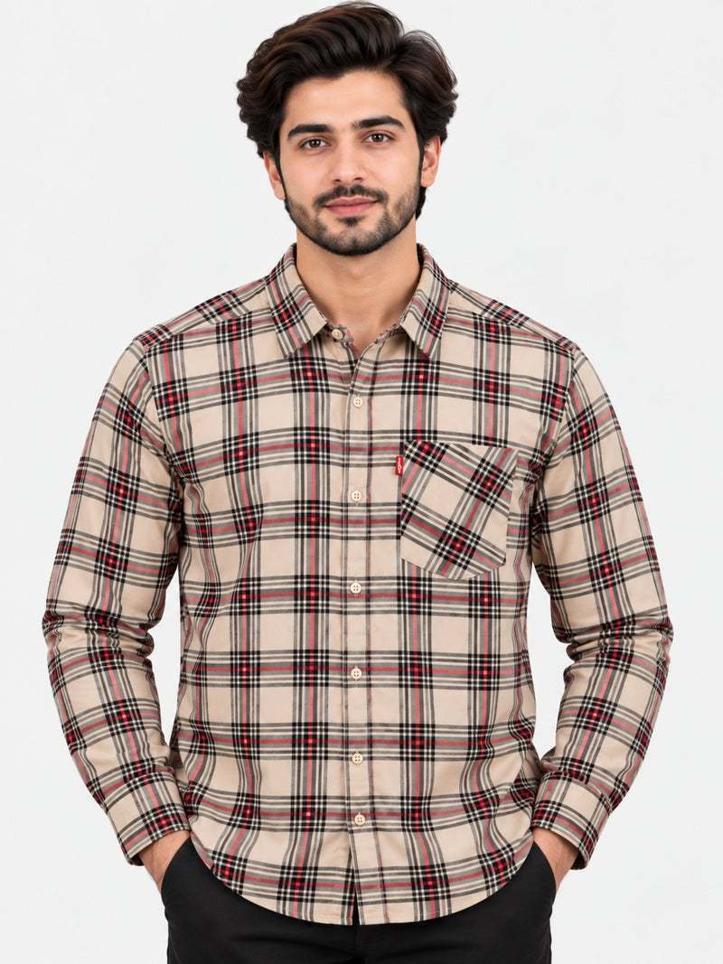 Men's Premium Check Casual Shirt