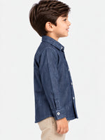 Boy's Classy Full Sleeves Winters Casual Shirt