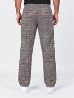 Men Casual Check Trouser - Multi Lining