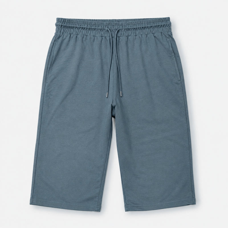 Men's Essential Cotton Jersey 3 Quarter Lounge Shorts