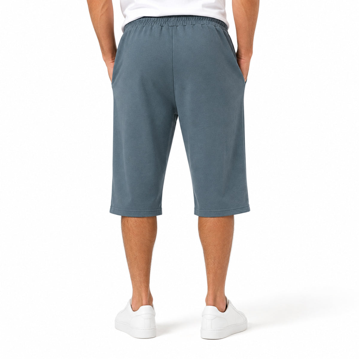 Men's Essential Cotton Jersey 3 Quarter Lounge Shorts