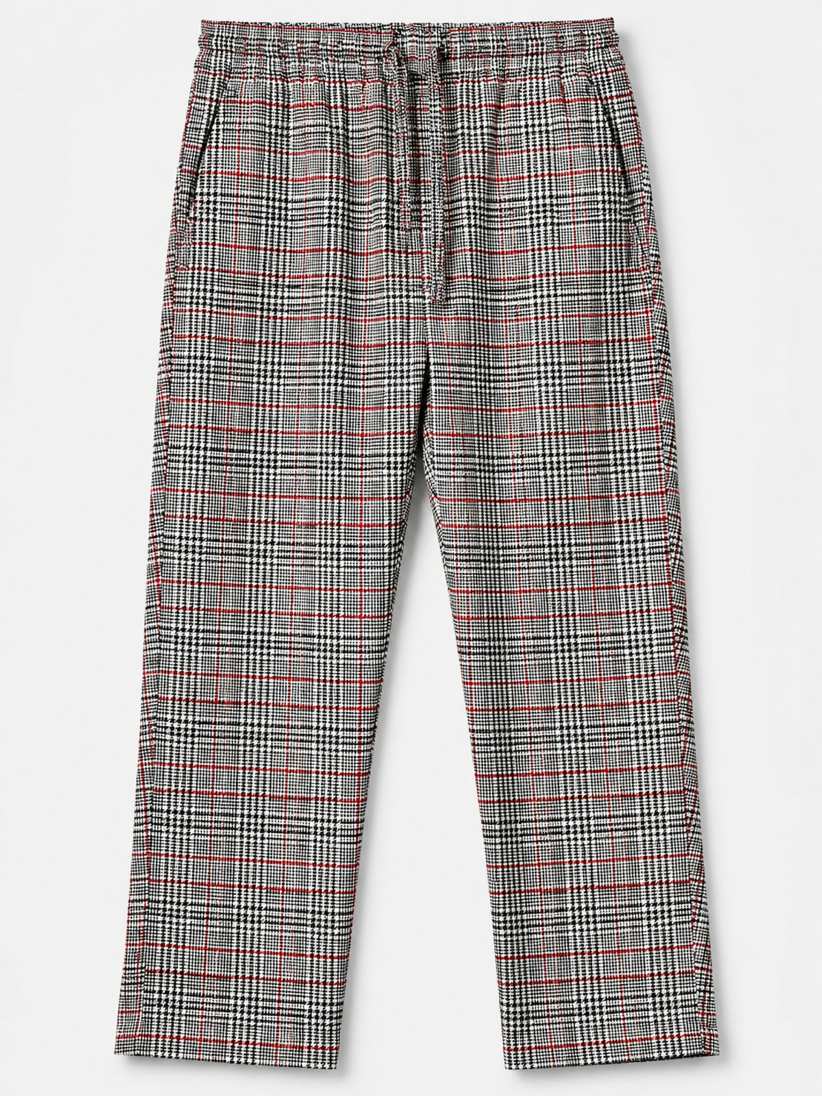 Men Casual Check Trouser - Multi Lining