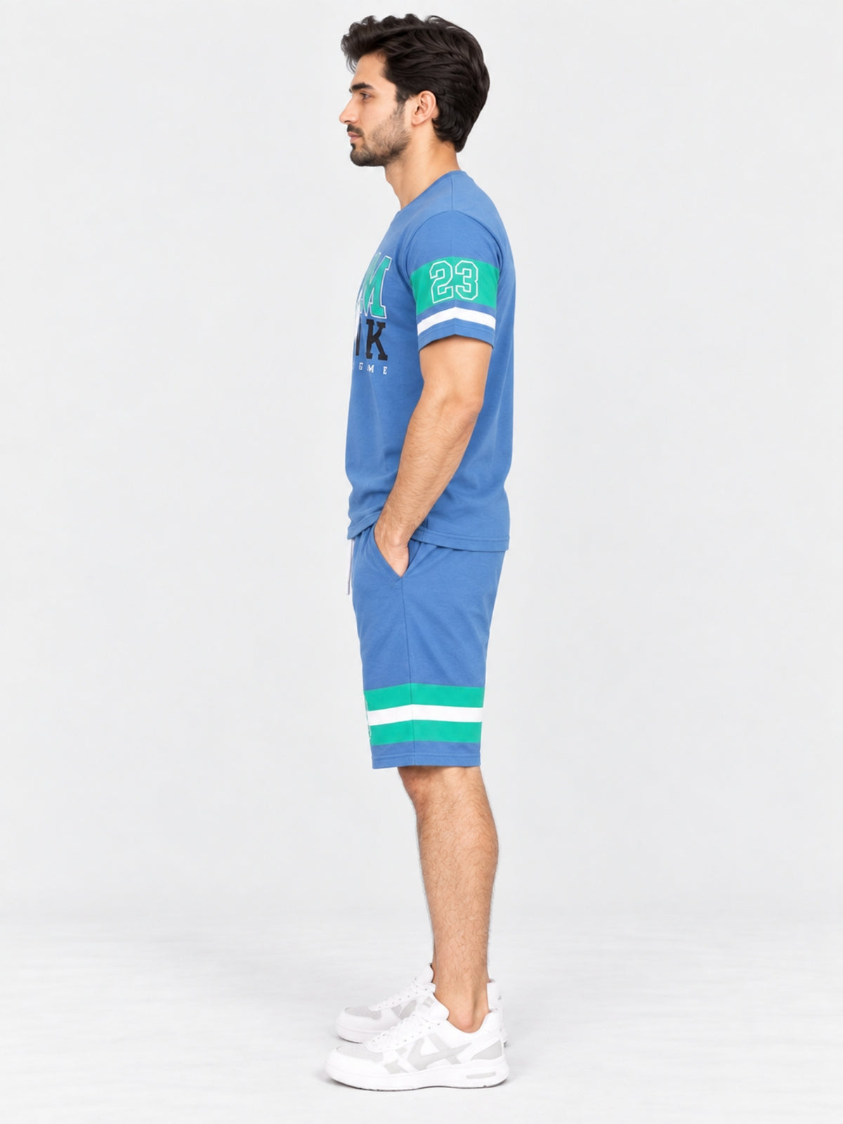 Cool & Stylish Printed Cotton Summers Tracksuit For Men's