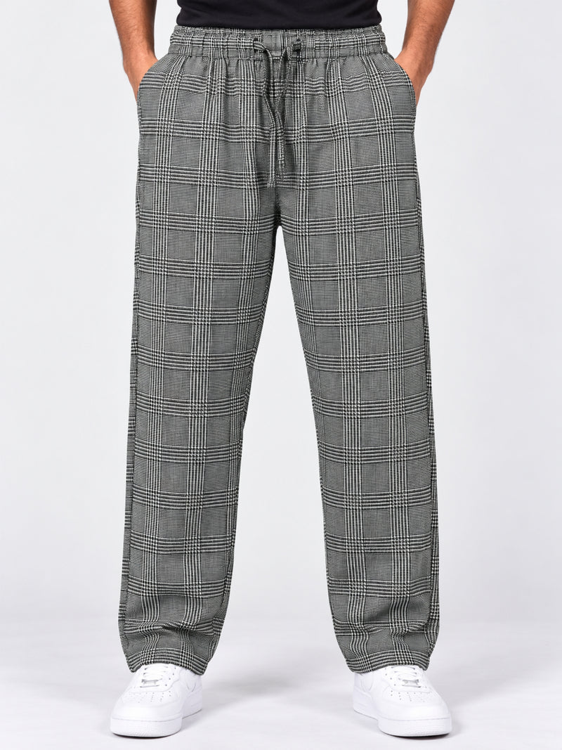 Exclusive Check Casual Trouser For Men