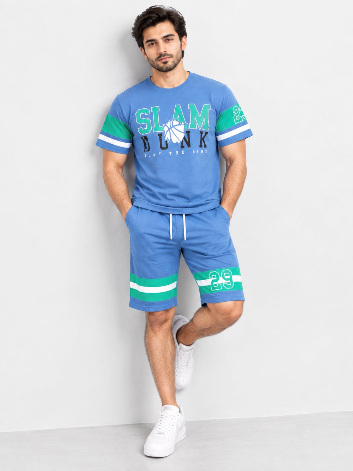 Cool & Stylish Printed Cotton Summers Tracksuit For Men's