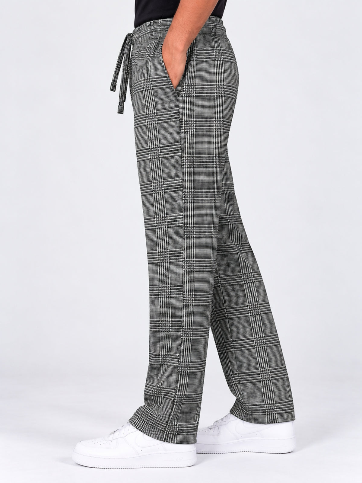 Exclusive Check Casual Trouser For Men