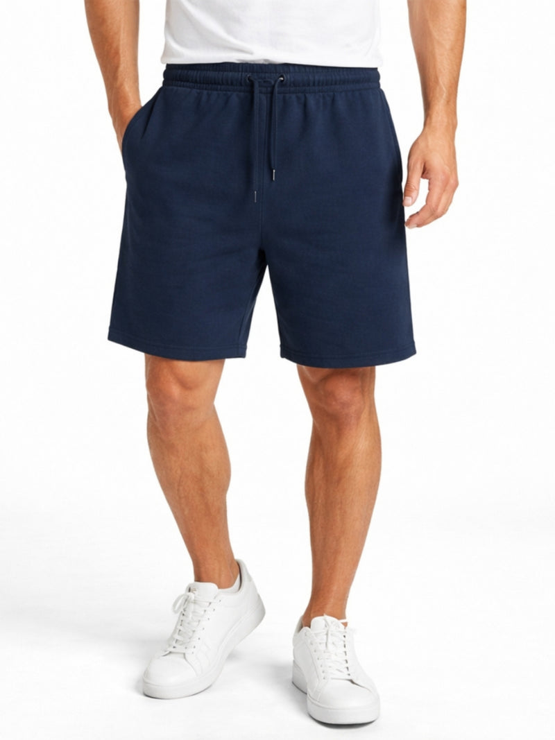 Men’s Classic Casual Two Quarter Shorts – Navy