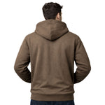 HG Classic Fleece Zip-Up Hoodie - Brown