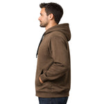 HG Classic Fleece Zip-Up Hoodie - Brown