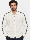 Hangree Designer White Casual Shirt