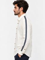 Hangree Designer White Casual Shirt