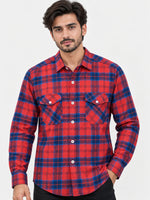 Men's Double Pocket Casual Shirt