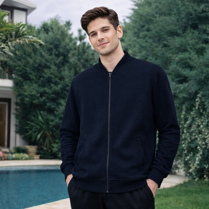 HG Classic Fleece Zipper Jacket - Extreme Navy