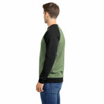 HG Signature Raglan Fleece Sweat Shirt - Hazel Green