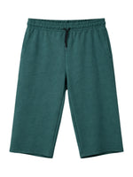 Men's Basic Summer Essential 3 Quarter Shorts - Forest Green