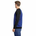 HG Signature Raglan Fleece Sweat Shirt - Royal Blue