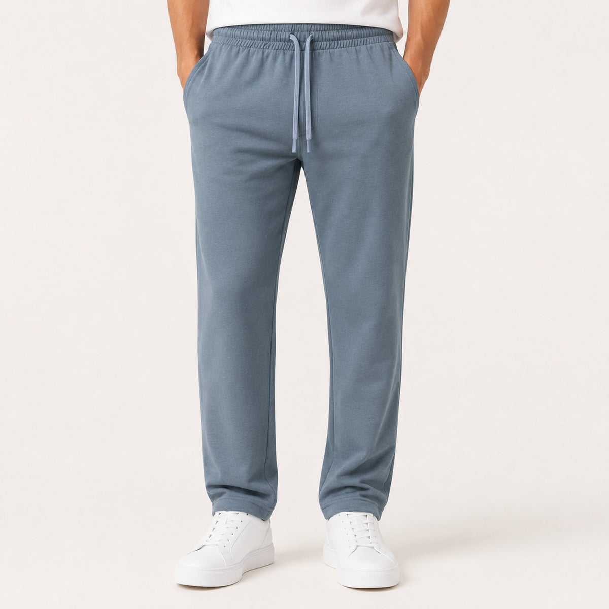 Men's Basic Summers Essential Cotton Jersey Trousers