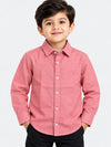 Boy's Supper Solid Casual Shirt