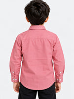 Boy's Supper Solid Casual Shirt