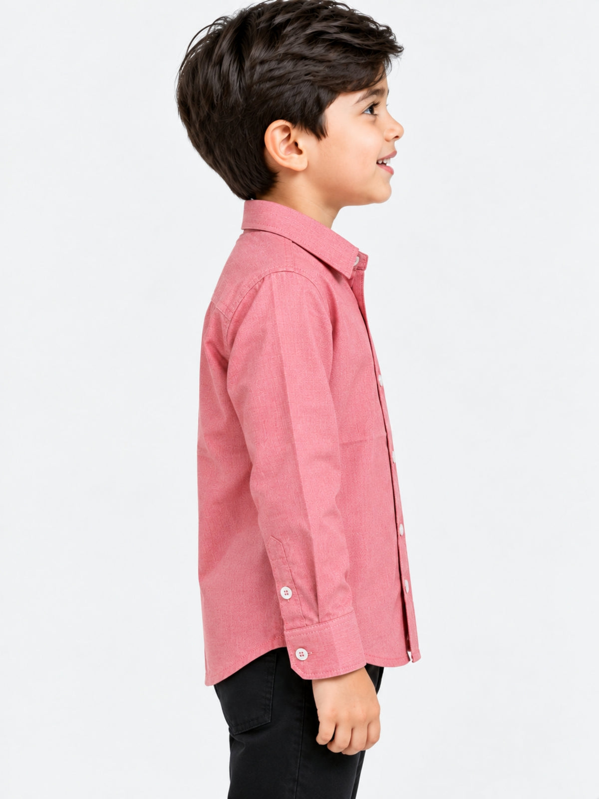 Boy's Supper Solid Casual Shirt