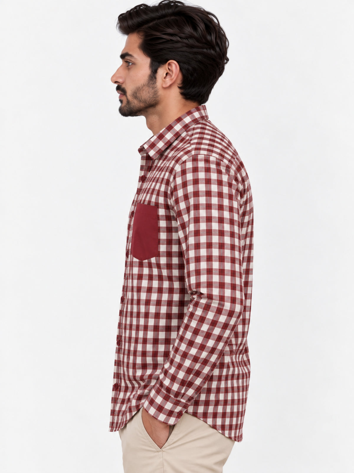 Stylish Contrast Fashion Casual Shirt